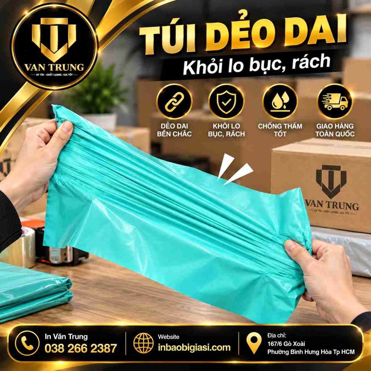 Túi niêm phong cực kỳ dẻo dai