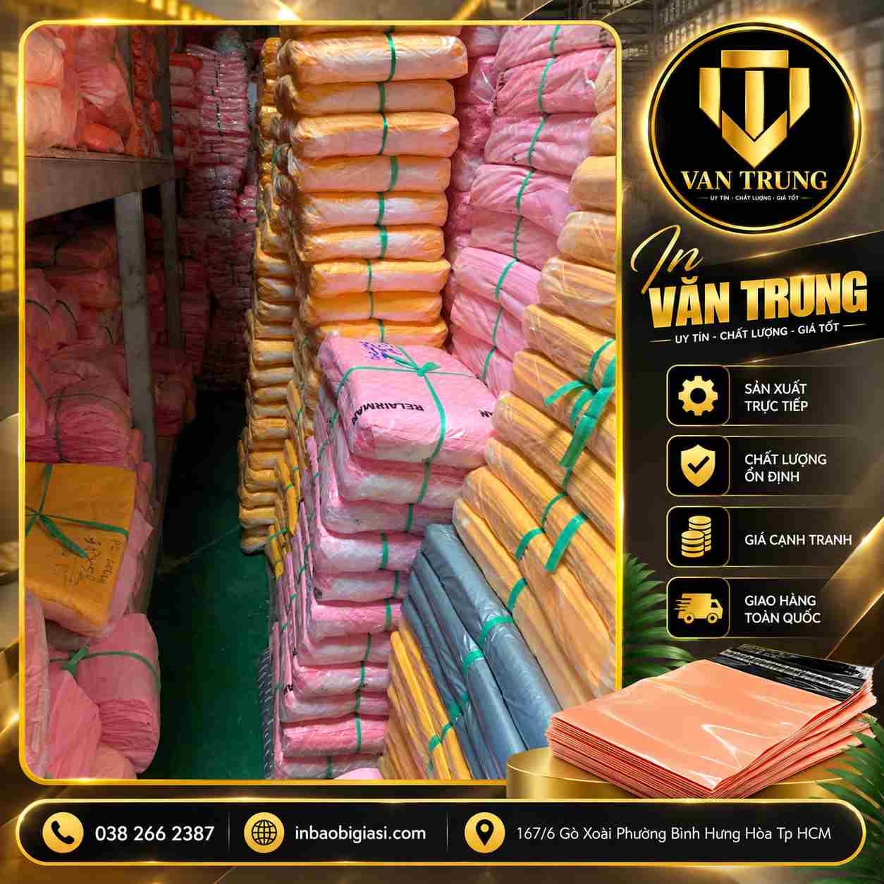 túi niêm phong đa dạng kích thước