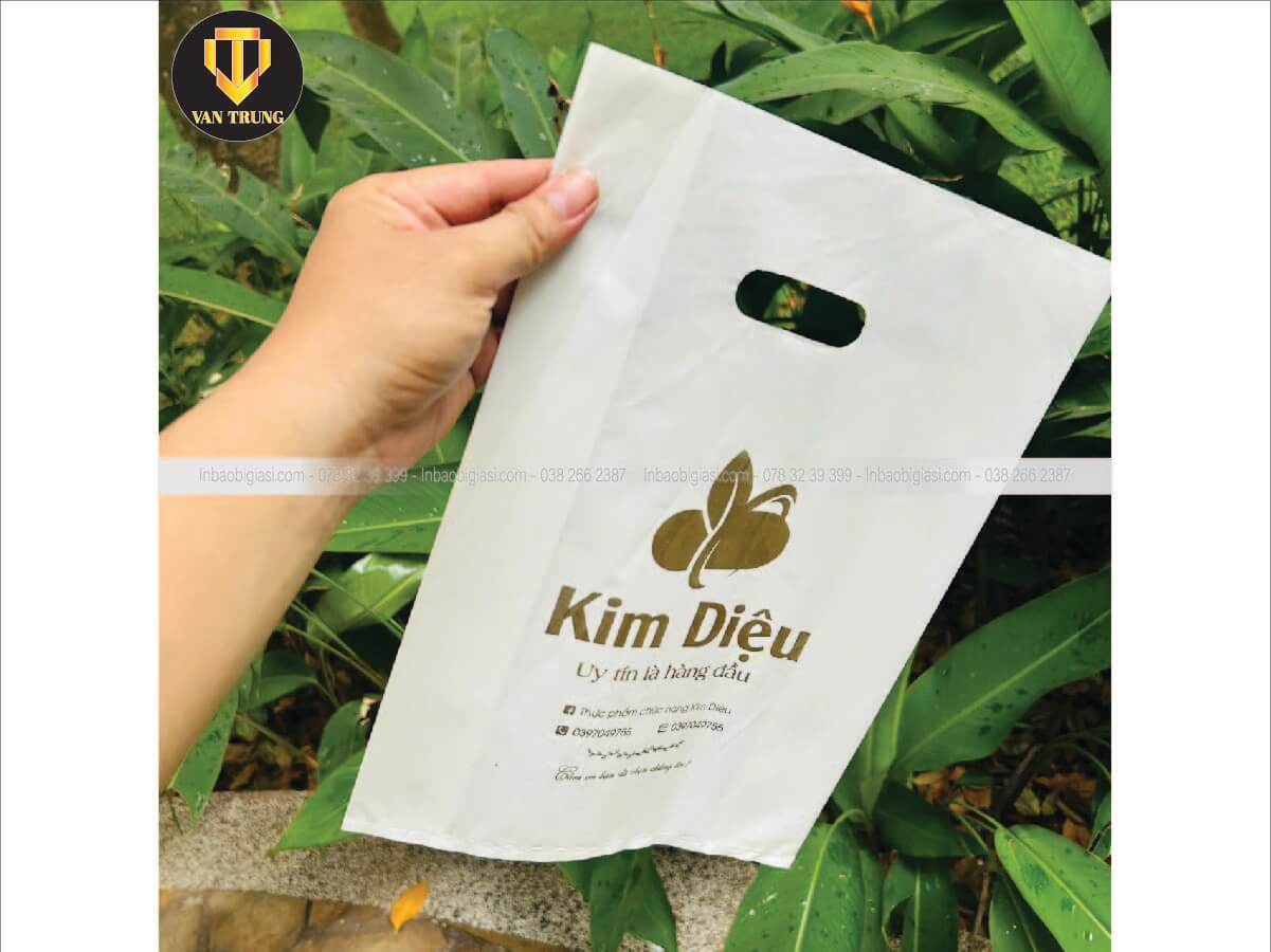 Túi ni lông in logo cho shop thời trang