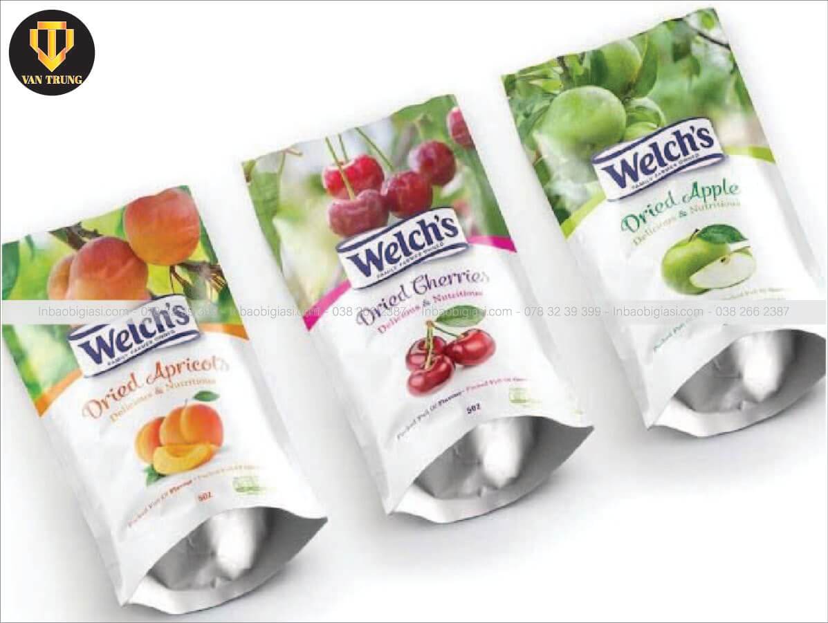 Túi zipper đựng đồ khô Văn Trung