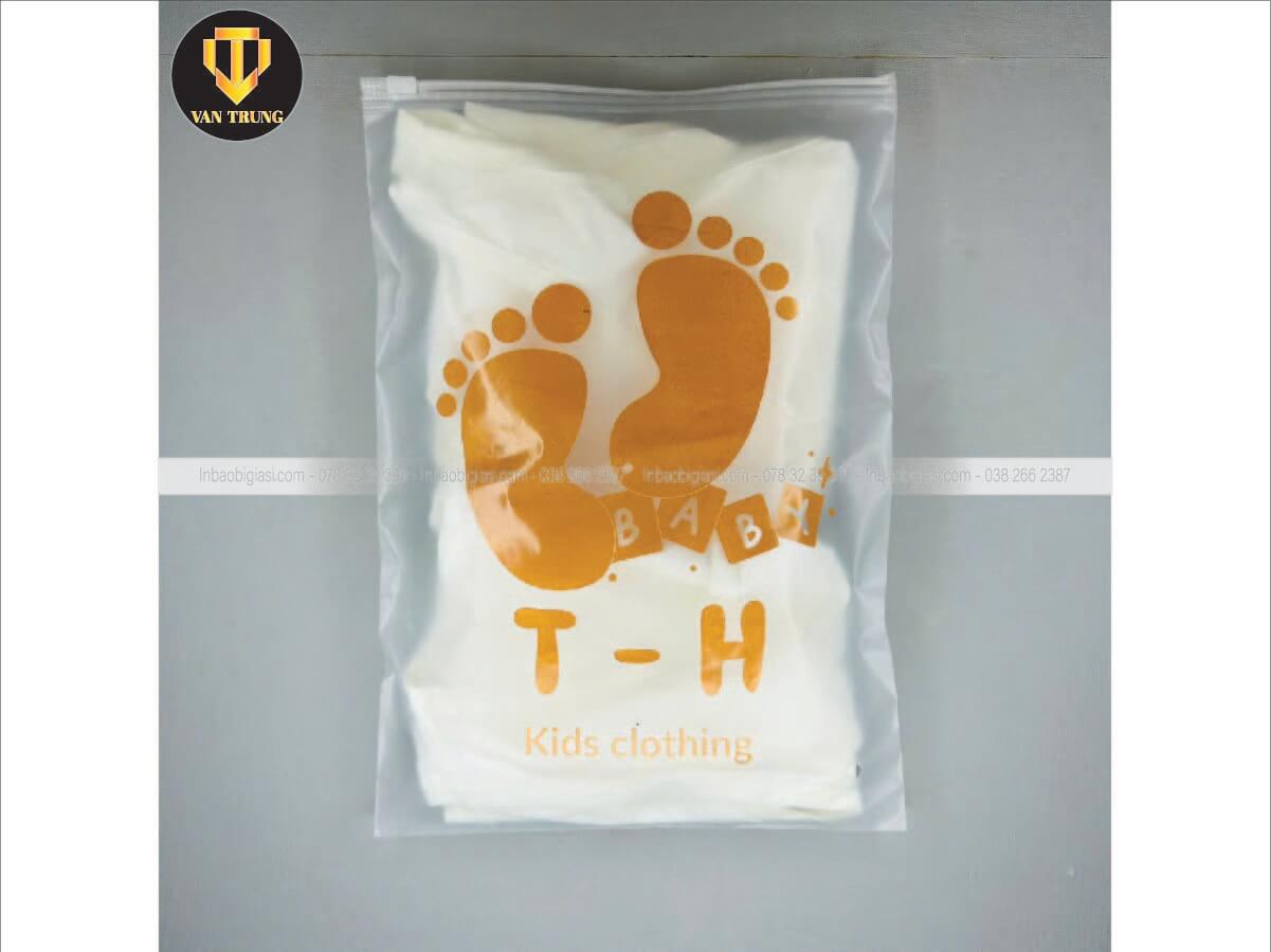 Túi zipper khóa kéo shop quần áo