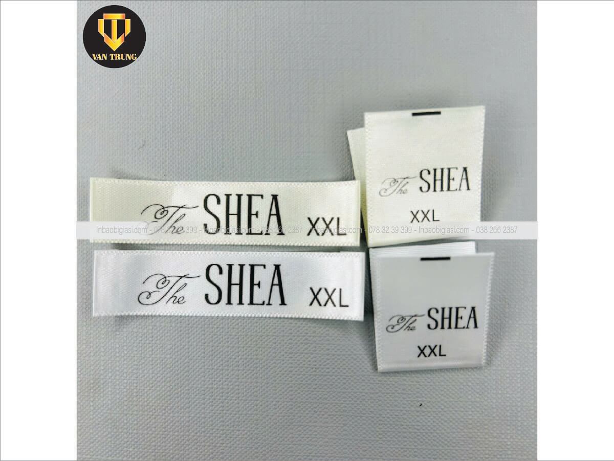 Xưởng in mác vải chất lượng cao