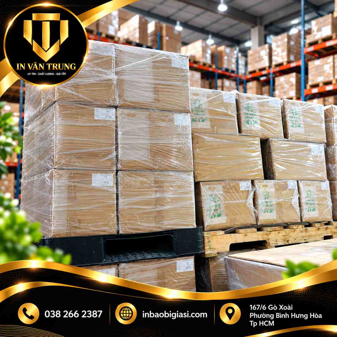 Kho túi zip đựng thực phẩm Văn Trung