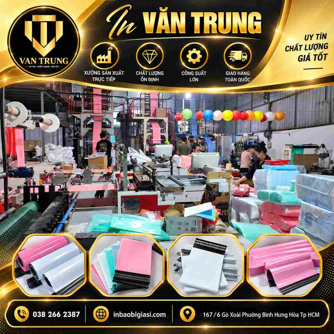 Xưởng sản xuất túi niêm phong giá rẻ